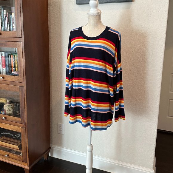 STYLE & CO Sporty Knit Top - 1X - Picture 2 of 9